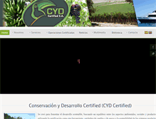 Tablet Screenshot of cydcertified.com